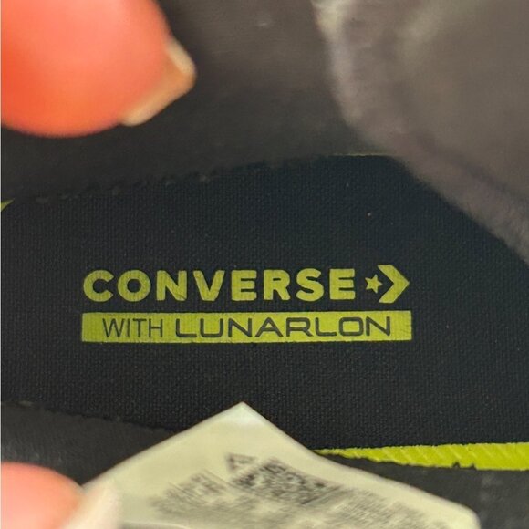 Converse Chuck Taylor All Star Leather Waterproof Boot Quilted Black Blue Jay - Picture 12 of 13